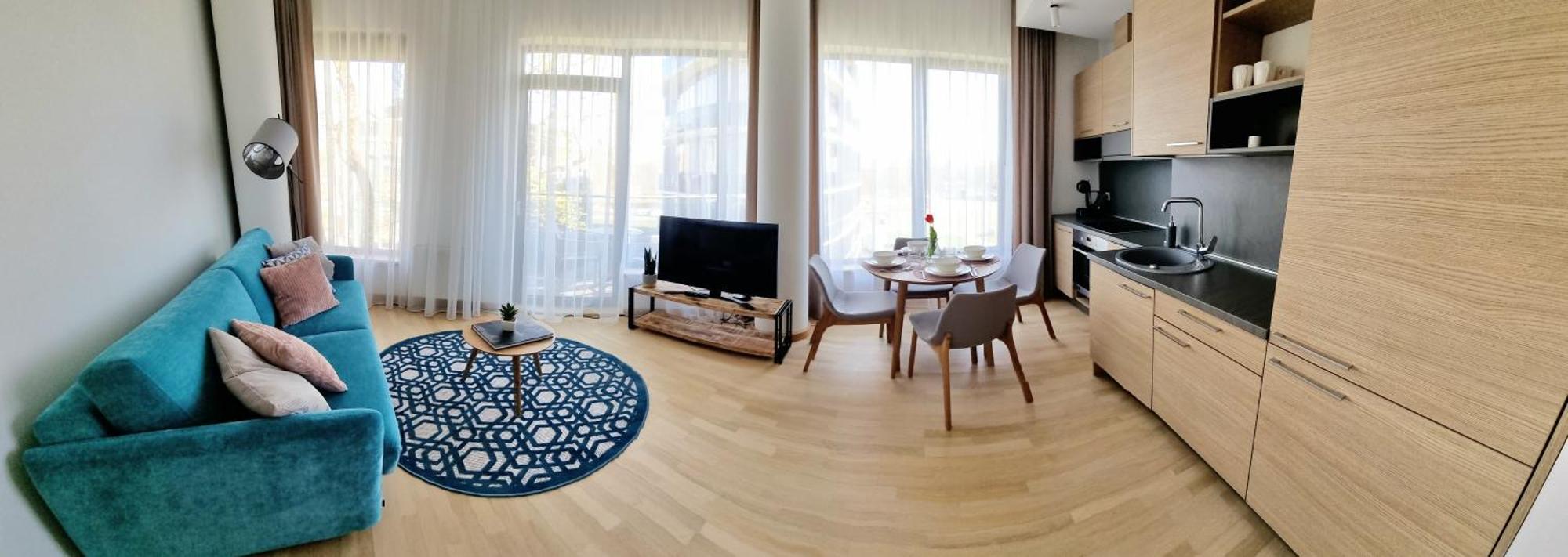 Melodija Apartments In Druskininkai Center Экстерьер фото