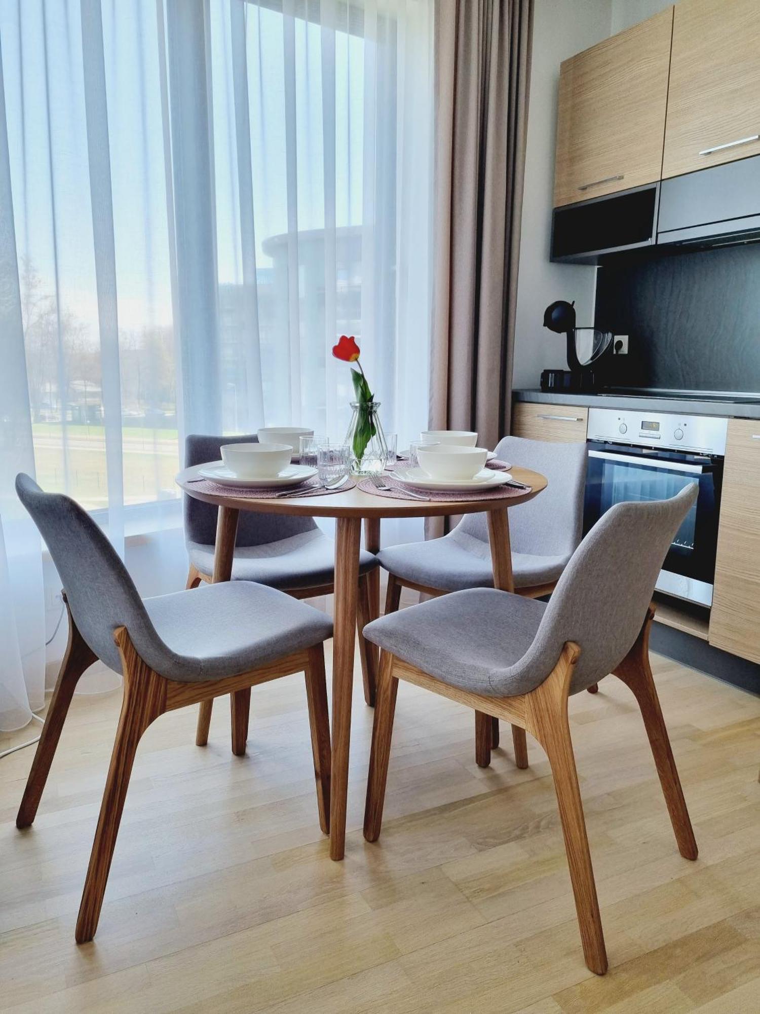 Melodija Apartments In Druskininkai Center Экстерьер фото