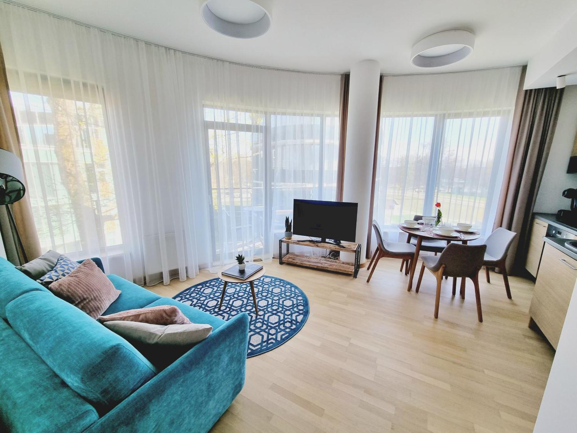 Melodija Apartments In Druskininkai Center Экстерьер фото